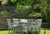 Gartentisch mit Stühle