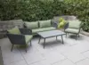 Gartenlounge Set in grau